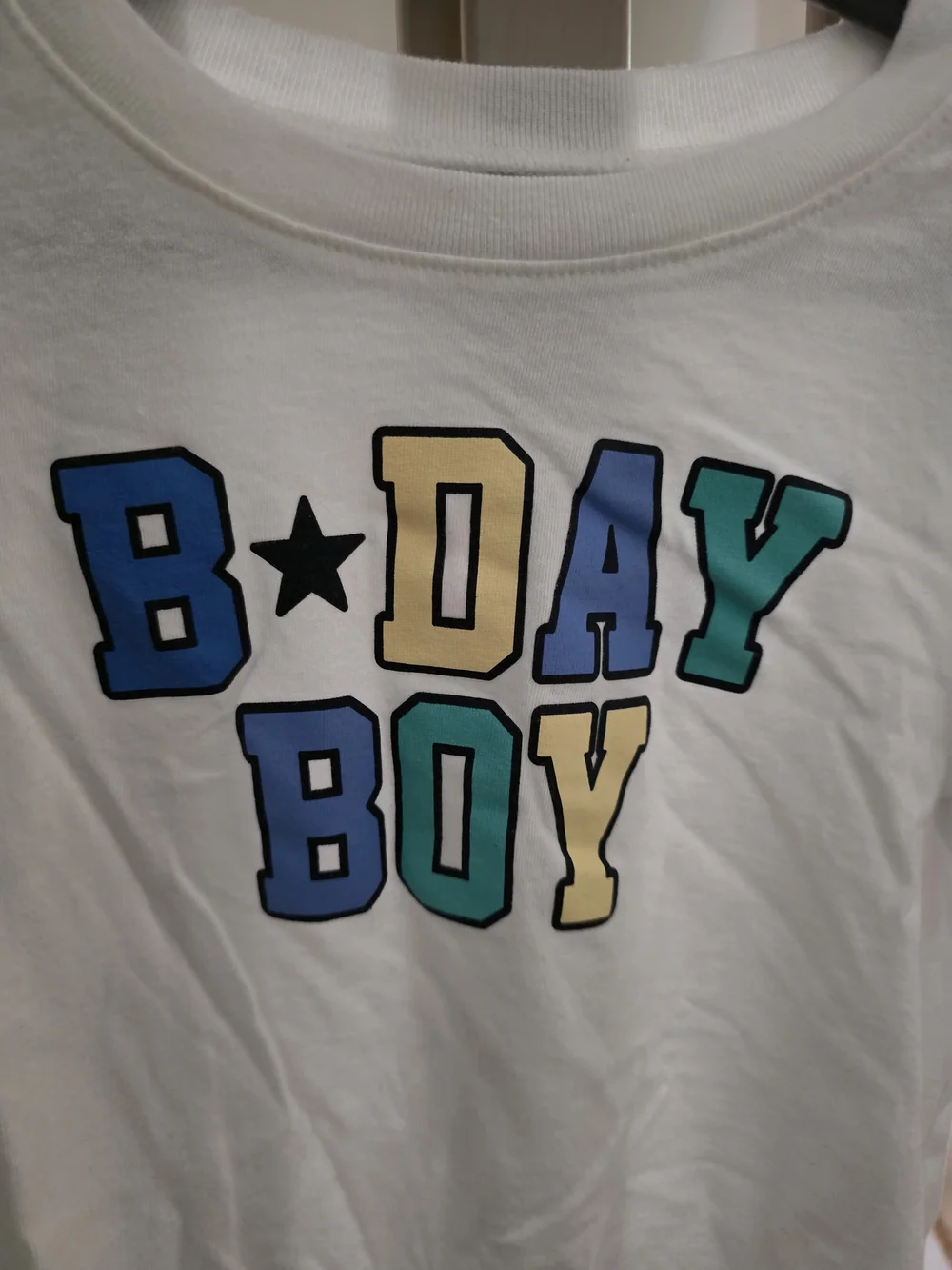 GAP Kids T Shirt B☆Day Boy nwot size 3